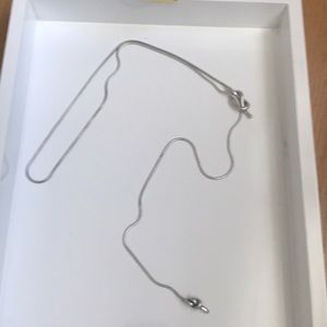 Madewell silver knot necklace - CURRENT SEASON!!!